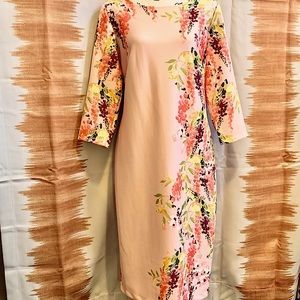 Ladies Worthington dress NWT. So 12. Peach toned.